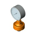 Manometer met manometerbeschermer