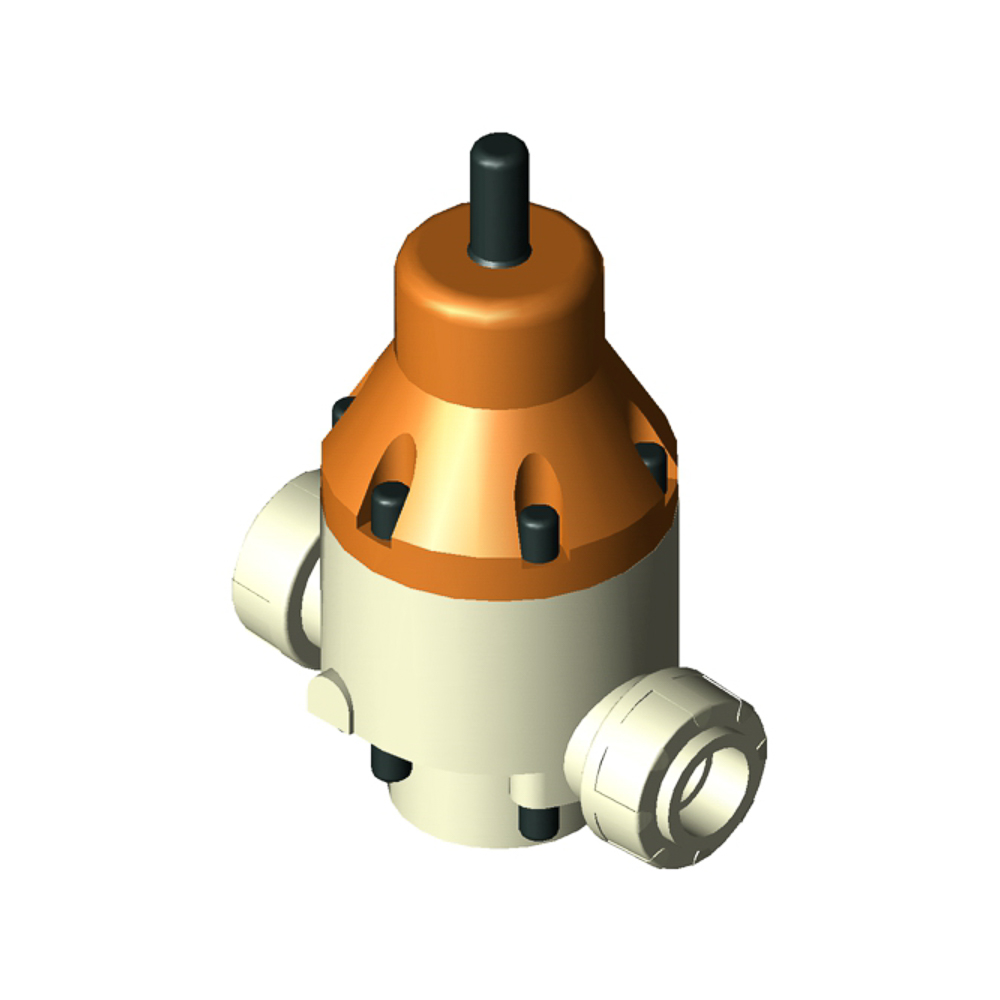 Stubbe PVDF Pressure Relief Valve type DHV712-R