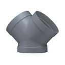 PVC Broekstuk 45° B45